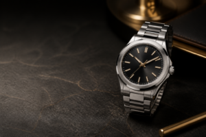 ig_00ba00a0e11e42a7016a4b9e11866c819a895712289753c4f1 Pre-Owned Black Dial Timepiece